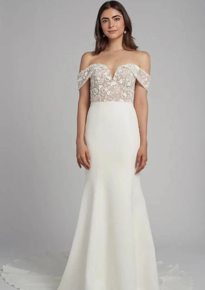 Full body front view of angelica by jenny yoo