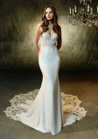 Full body front view of Lena by Blue by Enzoani 