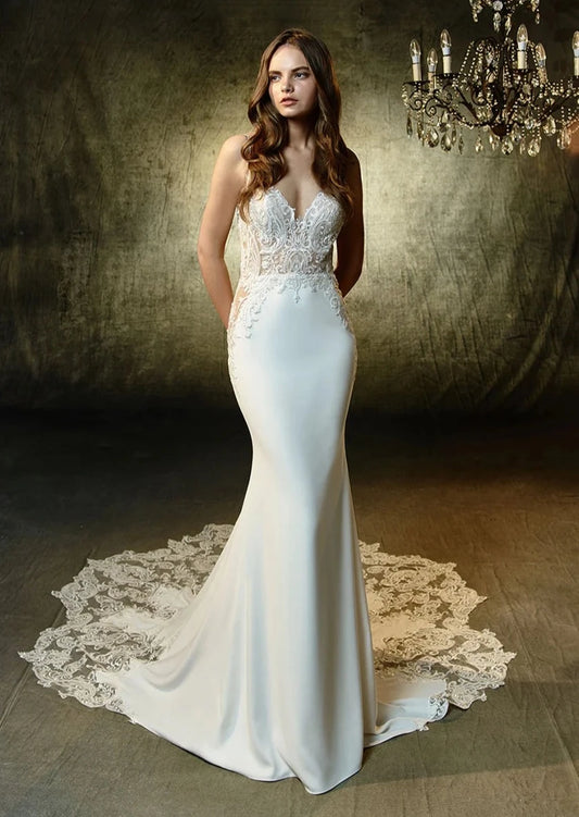 Full body front view of Lena by Blue by Enzoani 