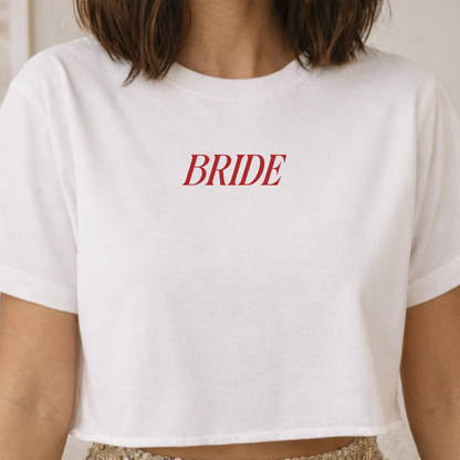 Classic Bride Crop Tee
