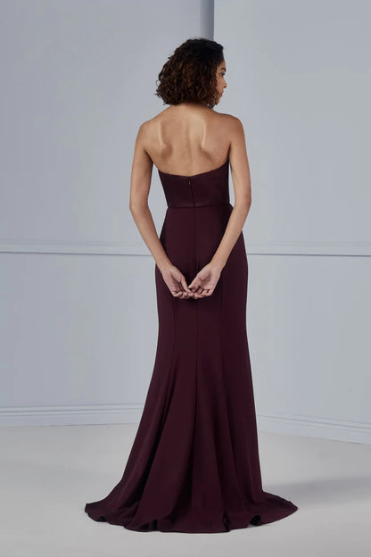 Full body back view of Amsale Marcela