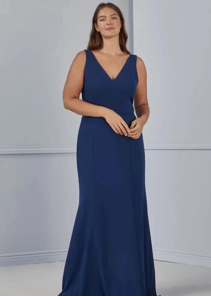 Full body front view of Amsale Sydney