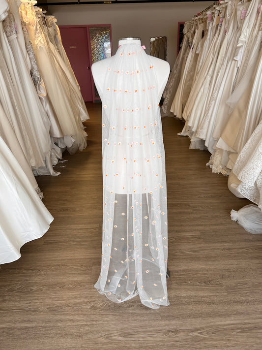 Daisy Veil x Pink Collection - Floor Length