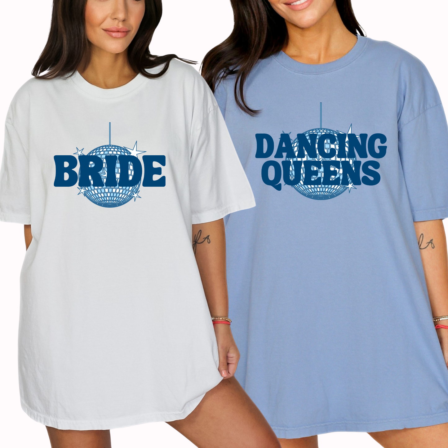 Disco Dancing Queens Bachelorette Tees