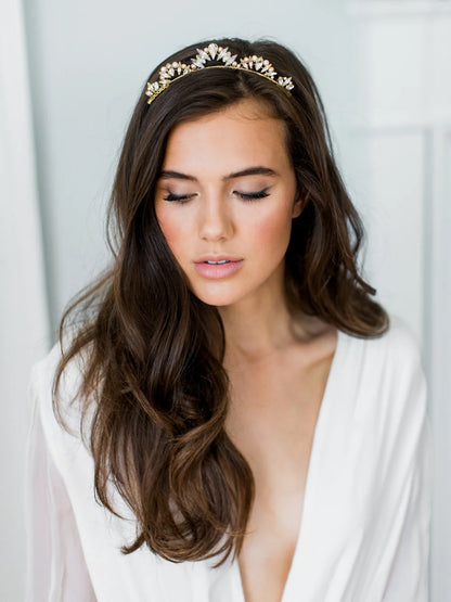Lila Headpiece by Emma Katzka