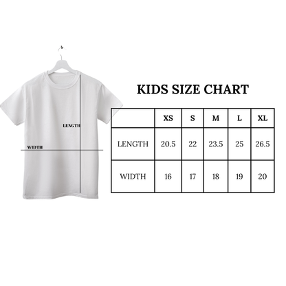 Retro Flower Girl Kids Tee