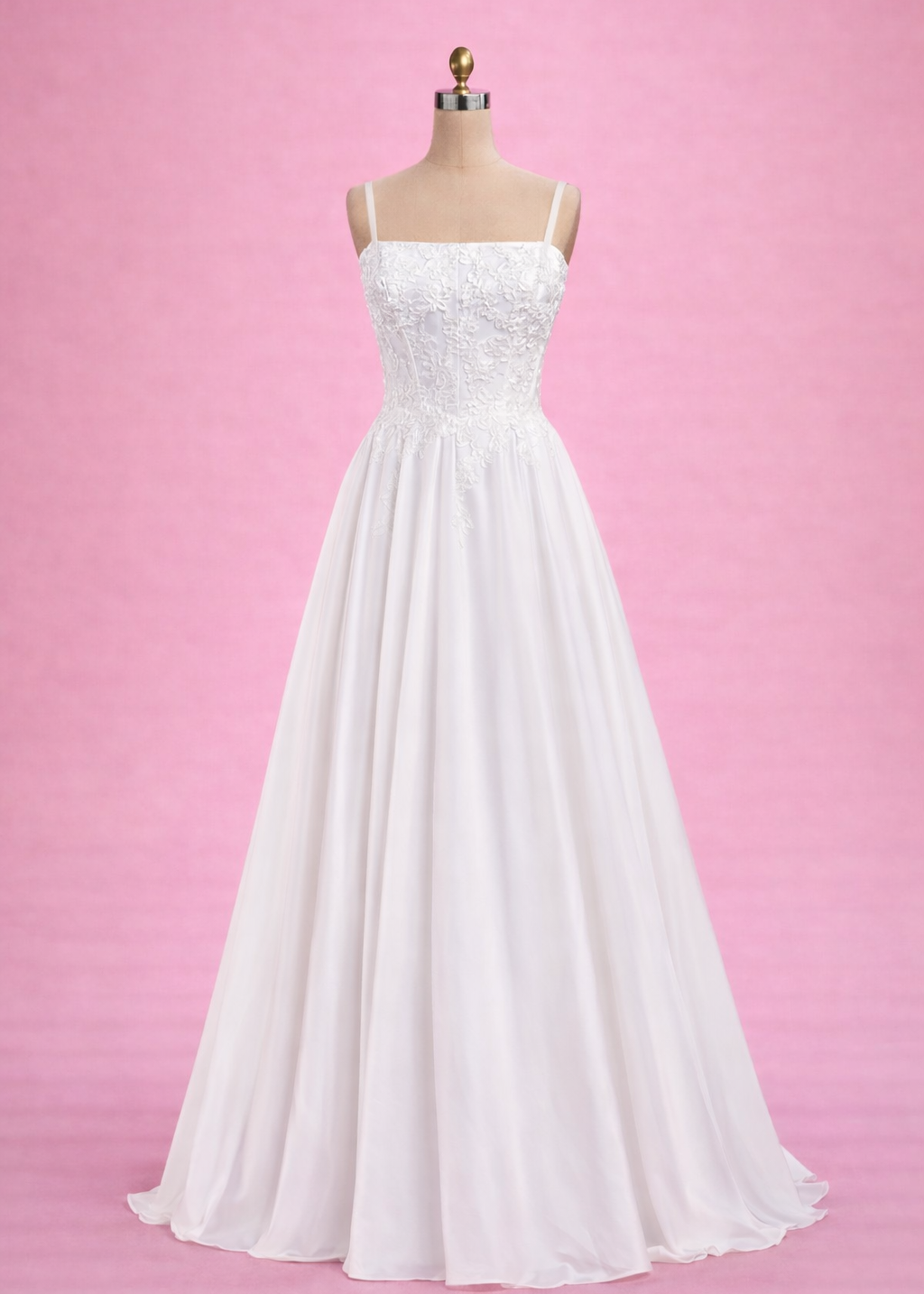Grayson wedding dress, a-line chiffon