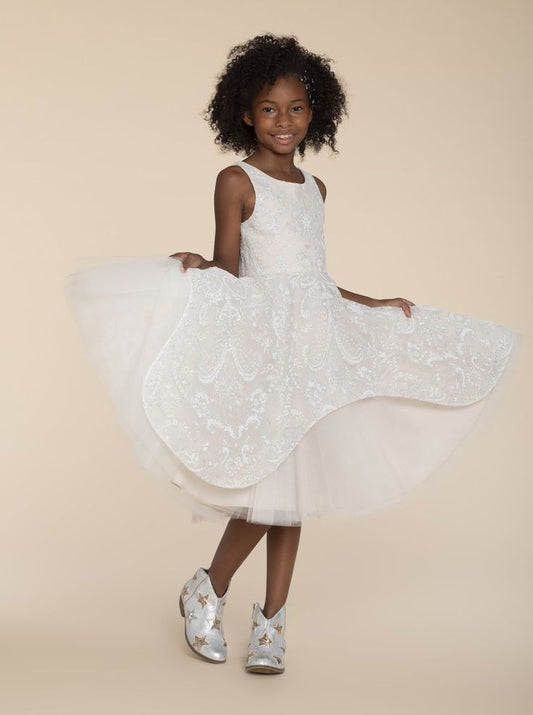 Hayley Paige Flower Girl - Maven (5T)