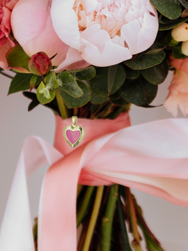 Wedding Bouquet Locket | Heart DIY Locket Bouquet | Memorial Charm