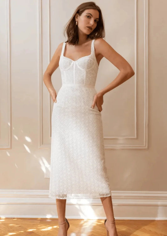 Full body front view of Kiernan by Jenny Yoo 