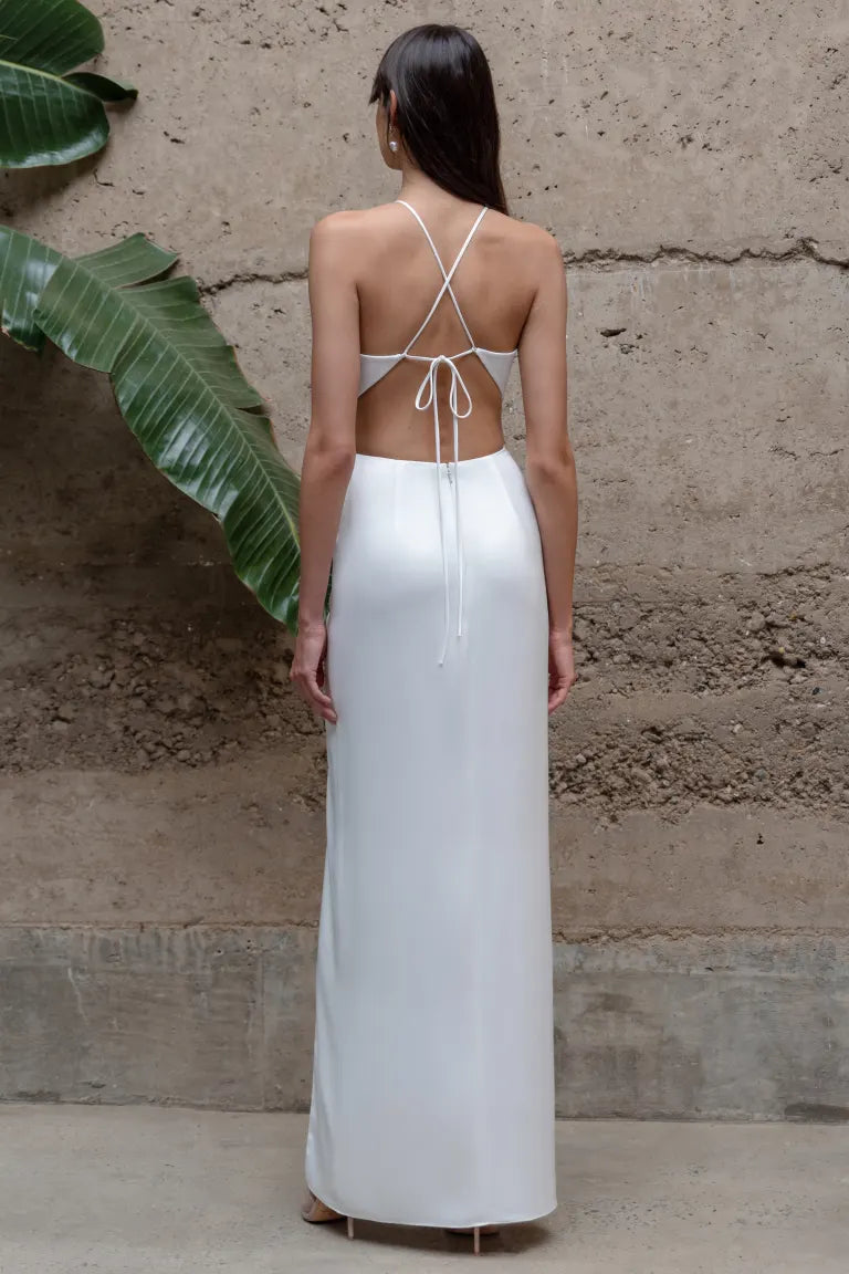 Full body back view of Kendra