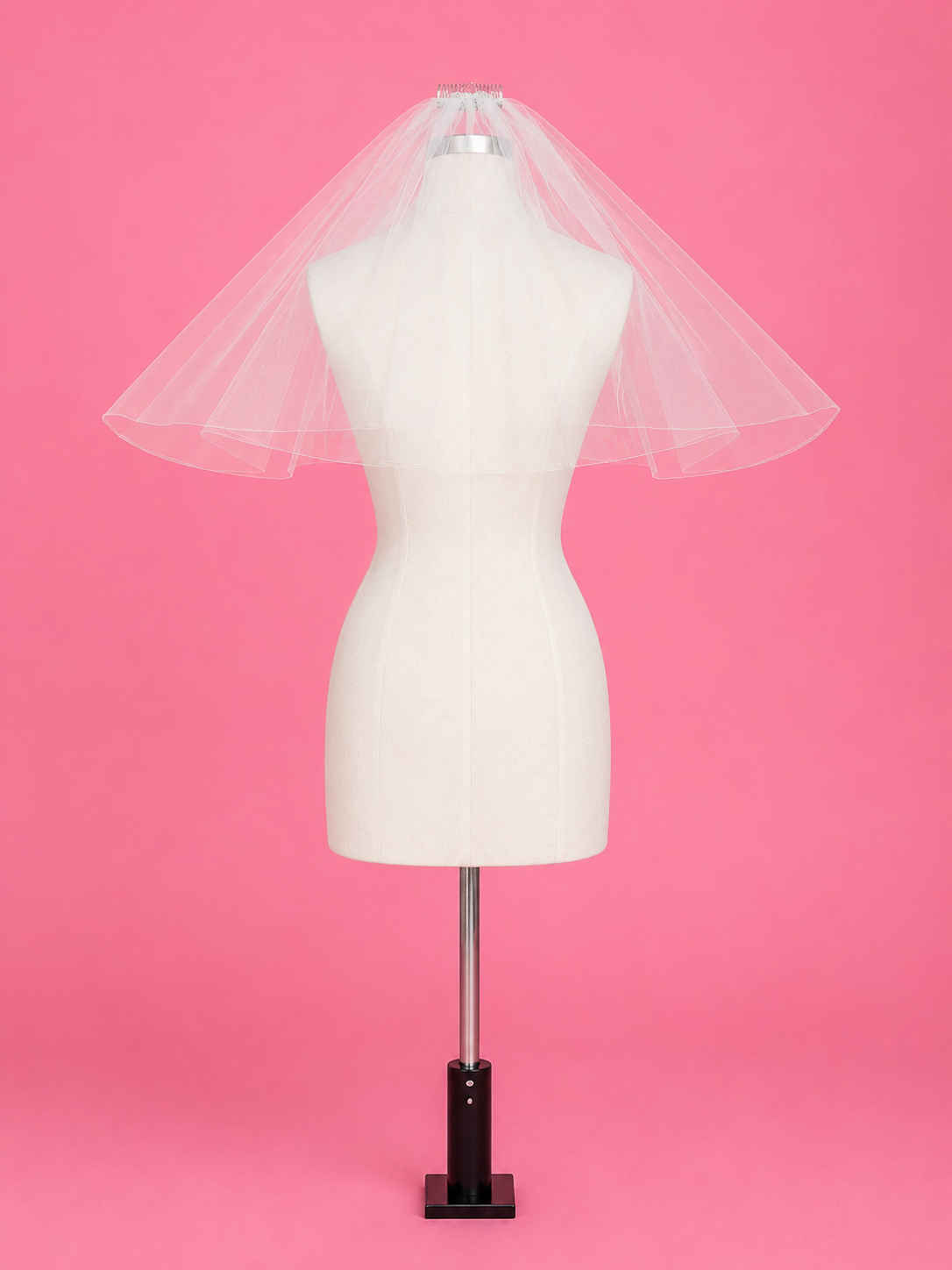 Libby Veil - Waist Length w/ Blusher