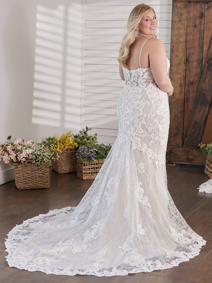 Full body back view of Tuscany Lynette by Maggie Sottero