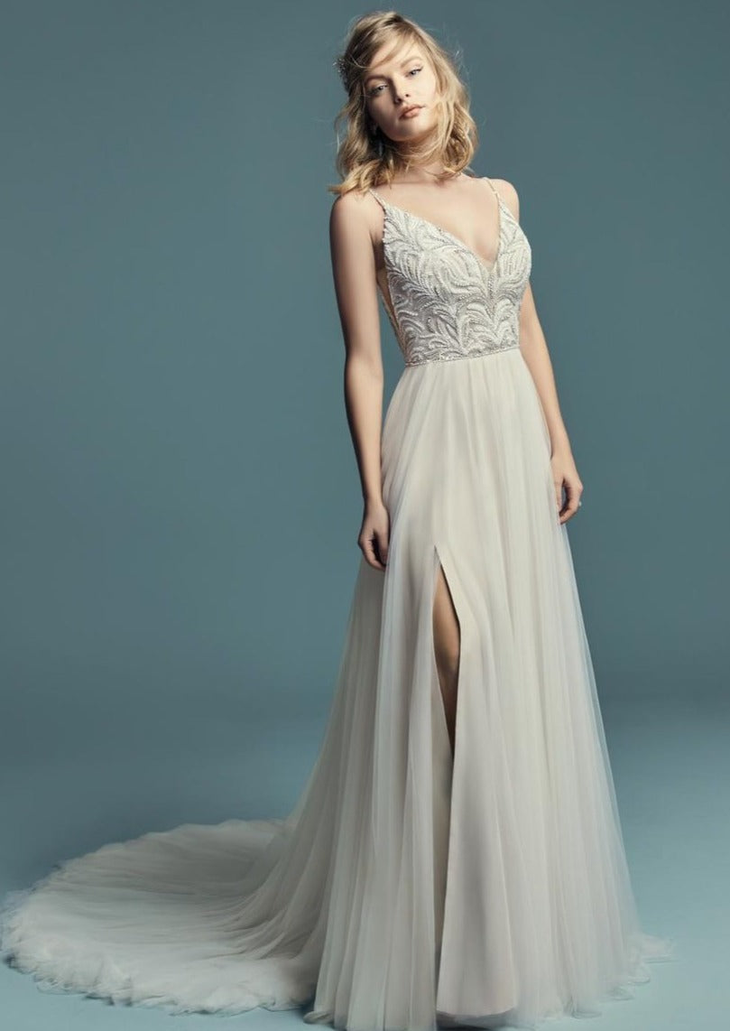 Full body front view of Charlene by Maggie Sottero