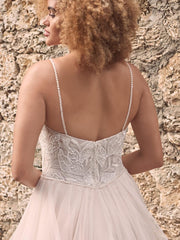 Close up back view of Timbrey by Maggie Sottero