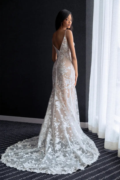 Full body back view of Mason by Jenny Yoo