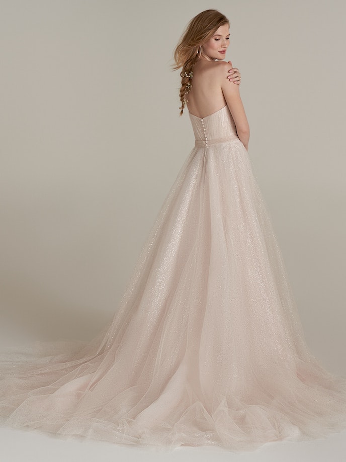 Full body back view of Florie by Rebecca Ingram