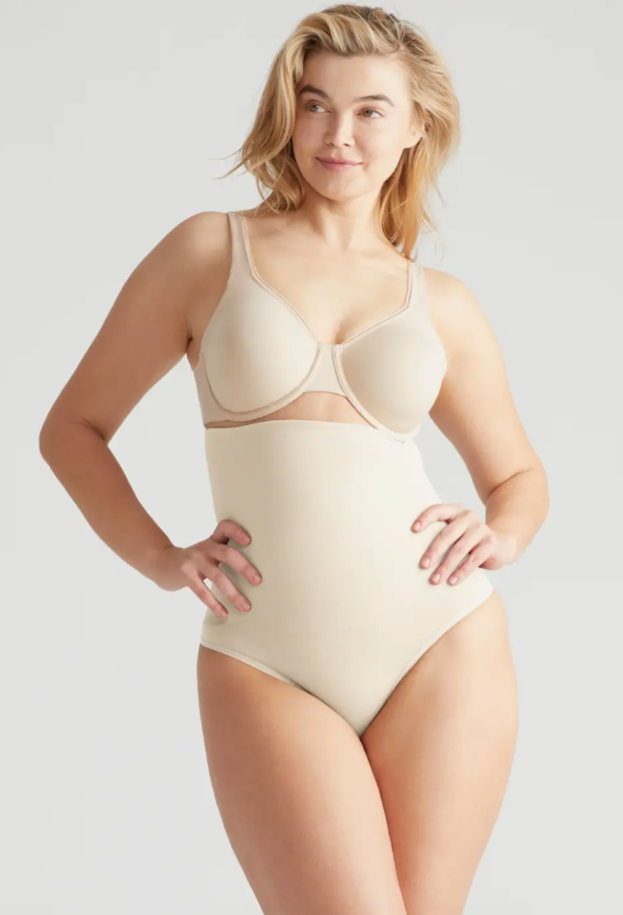 Seamless High Waist Shaping Thong