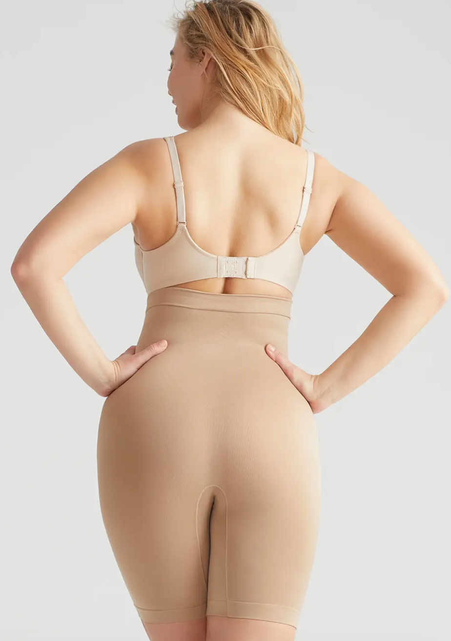 Waist-level, Seamless Body Shaper - Perfect for Bridal Gowns