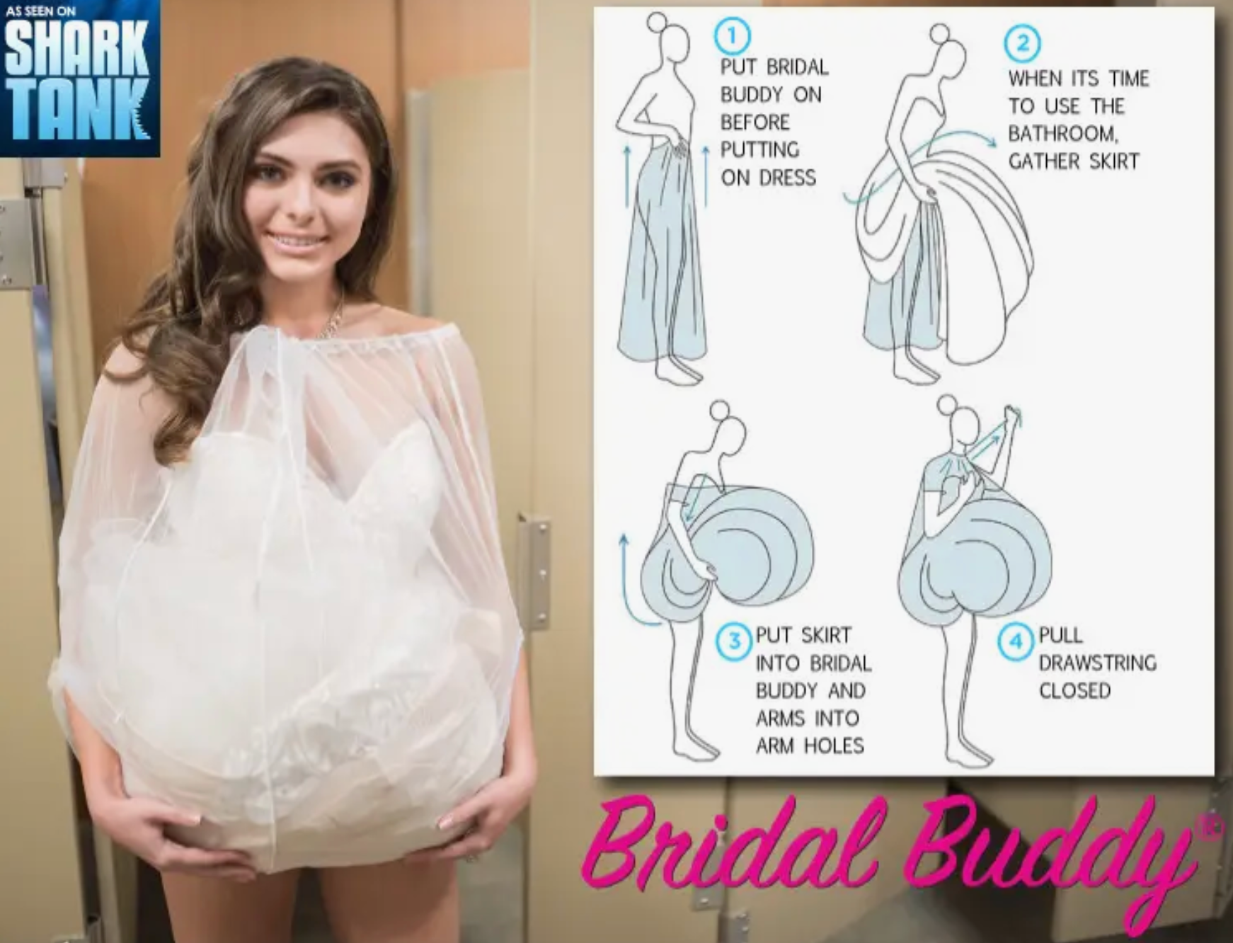  Bridal Buddy – Wedding Gown Underskirt – Elastic Waist