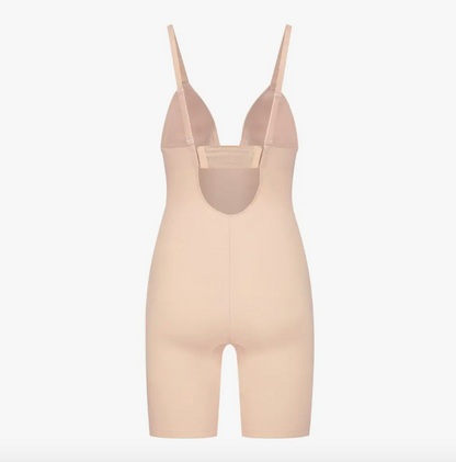 Full Body Deep V Low Back Wedding Day Shapewear