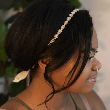 The "Sasha" Hairband | Gold Vine | Silver Vine