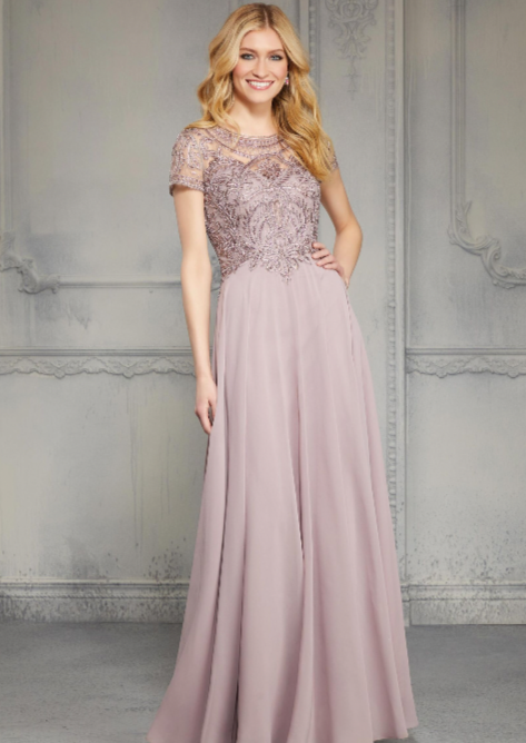 Full body front view of MGNY 71824 - Lilac