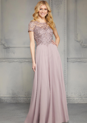 Full body front view of MGNY 71824 - Lilac
