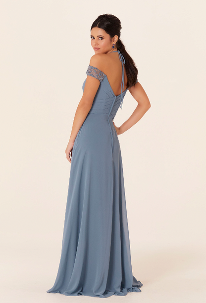 Full body back view of Morilee - 21833 