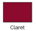 Claret color swatch