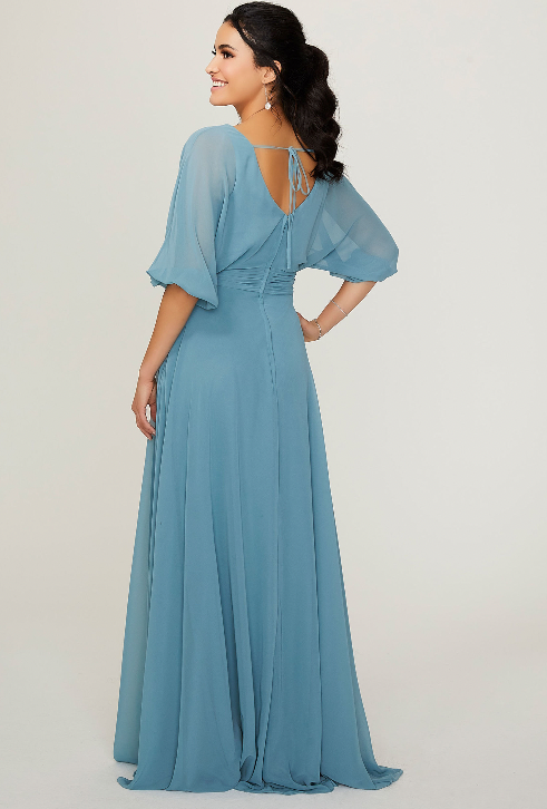 Full body back view of Morilee - 21792 (Deep Sea