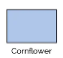 Sample of cornflower