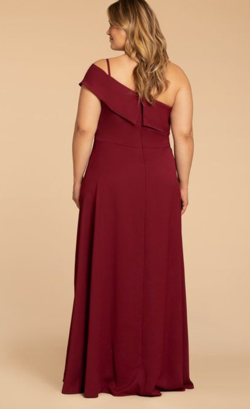 Full body back view of Hayley Paige Occasions - W914 