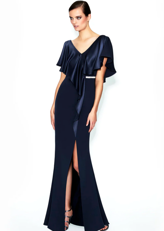 Full body front view of Daymor Couture - 559 (Navy