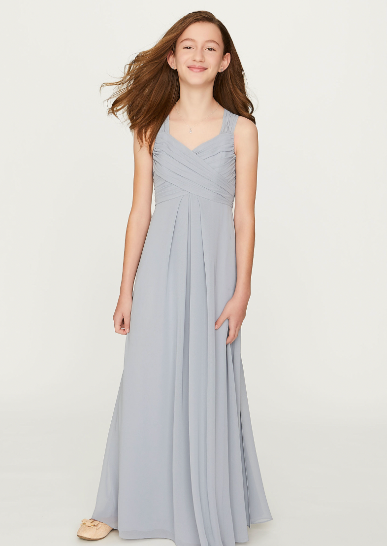 Full body front view of Morilee Junior Bridesmaid - 13201JR