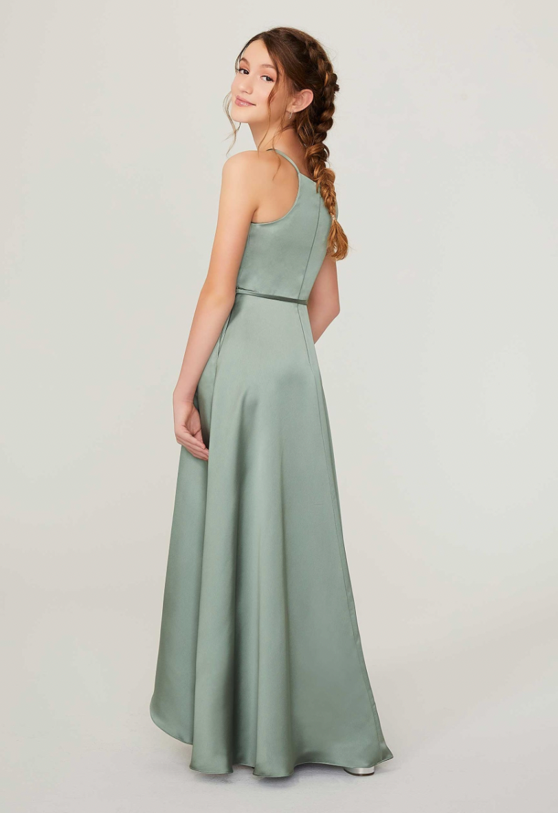 Full body back view of Morilee Junior Bridesmaid - 13211JR