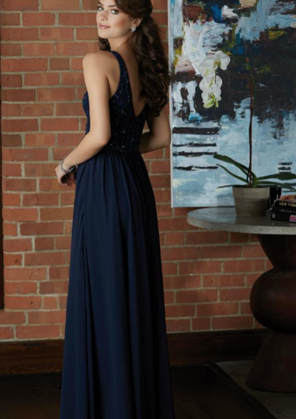 Mori Lee 21593 (Charcoal 12 & French Lilac 18)