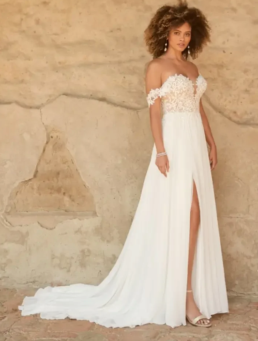 Full body front view of Chantal by Maggie Sottero