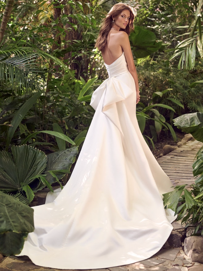 Full body back view of Hilo Marie by Maggie Sottero