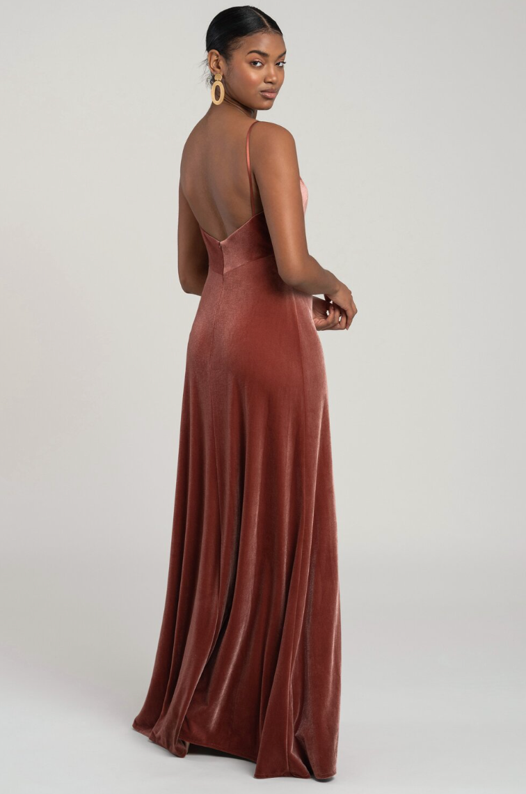 Sheath Red Bridesmaid Dress | Sammi by Jenny Yoo | In Stock NKIN Sheath Red Bridesmaid Dress | Sammi by Jenny Yoo | In Stock NKIN