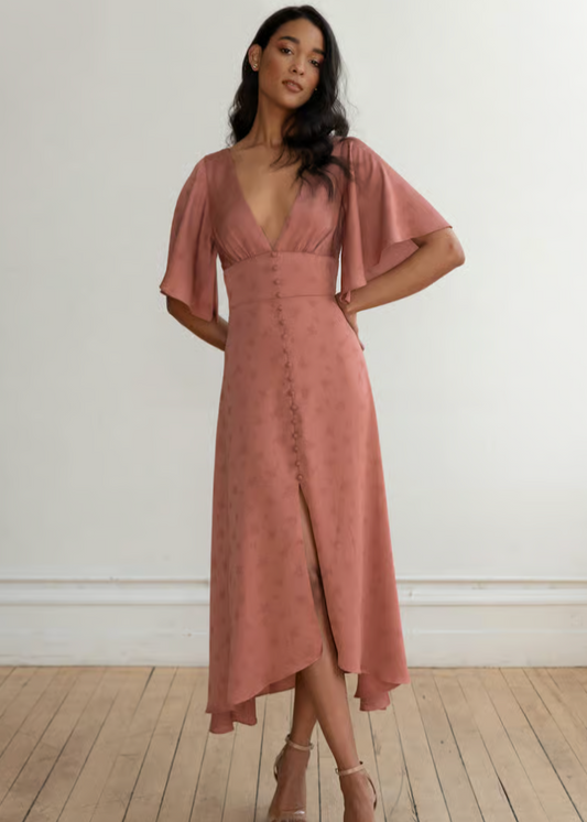 Jenny Yoo - Lunetta (Oxford Blue 12 & Clay 20)