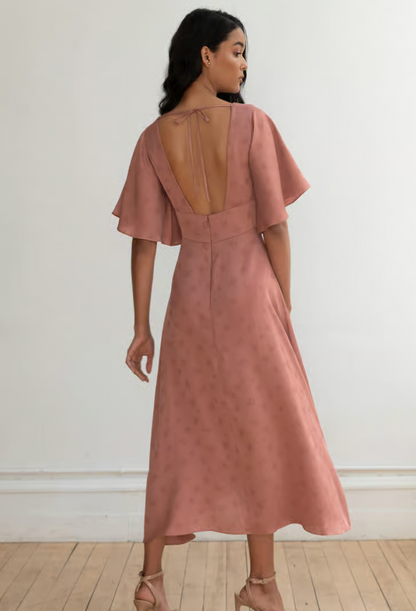 Jenny Yoo - Lunetta (Oxford Blue 12 & Clay 20)