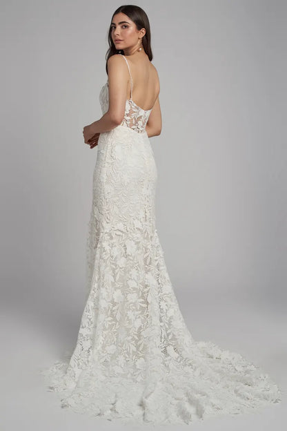 Full body back view of sydney by jenny yoo