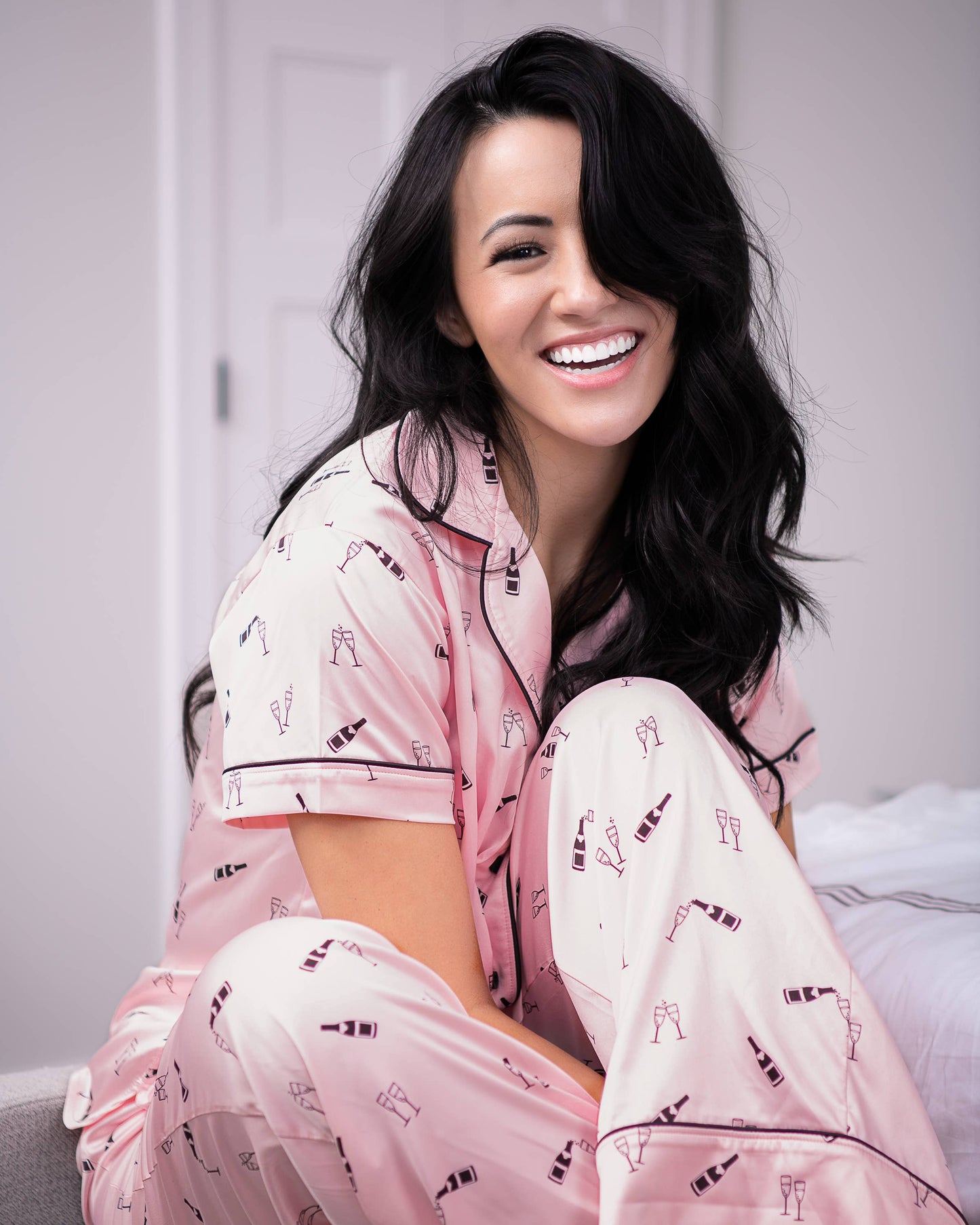 Prosecco Silky Pajama Pants