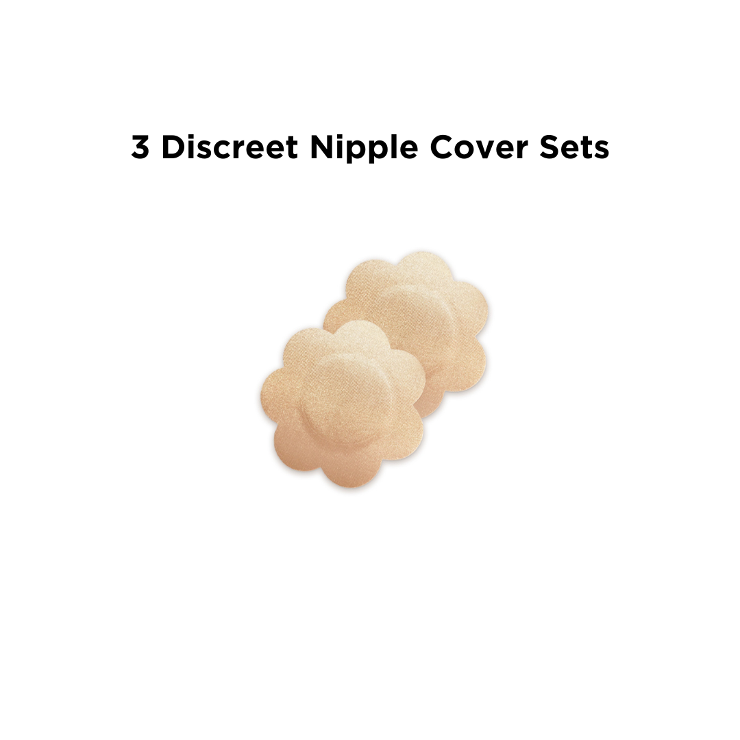 Breast Lift Tape & 3 Discreet Nipple Cover Sets