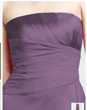 David s Bridal F13573 Plum 10 NKIN