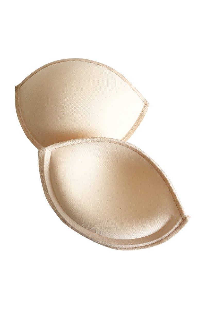Sew in Bra Cups Ivory NON PUSH UP Liner Cups for Wedding Dresses 