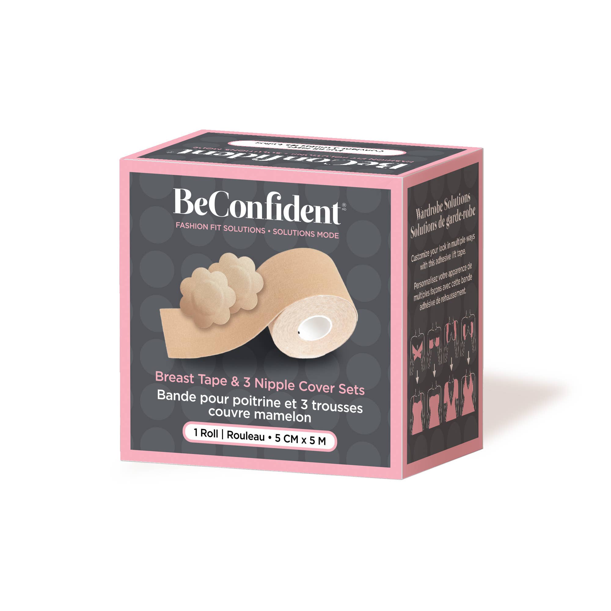 Breast Lift Tape & 3 Discreet Nipple Cover Sets