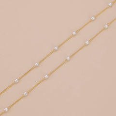 Pearl Minimalist Choker Necklace