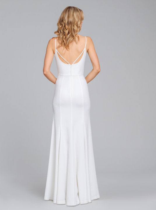 Full body back view of Hayley Paige Occasions - 5858